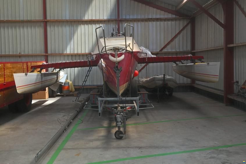 Amateur Con Basetta 28 Trimaran