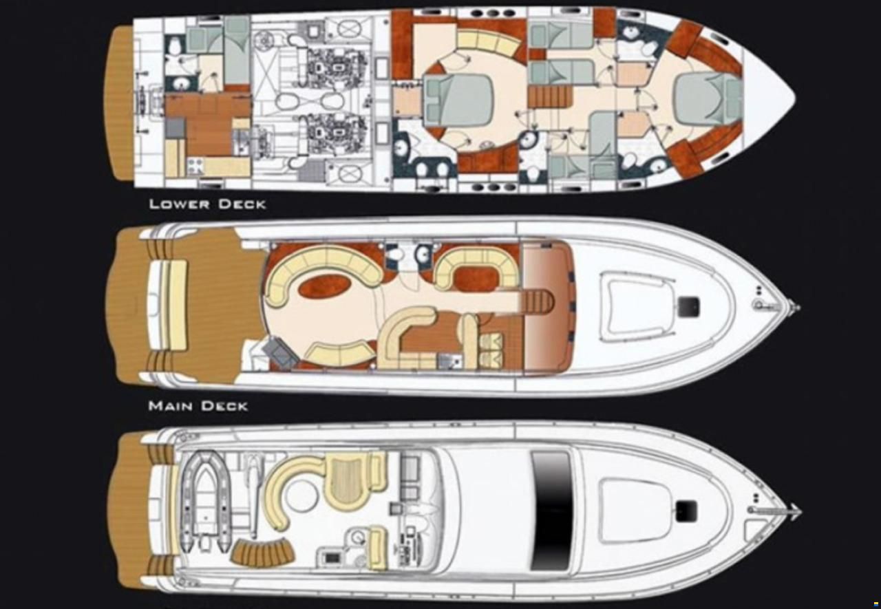 Majesty Yachts Majesty 66 Flybridge