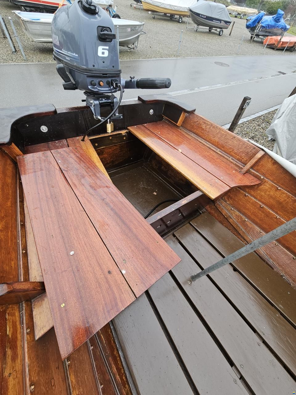 Labhart Mahagoni Motorschiff Code 604