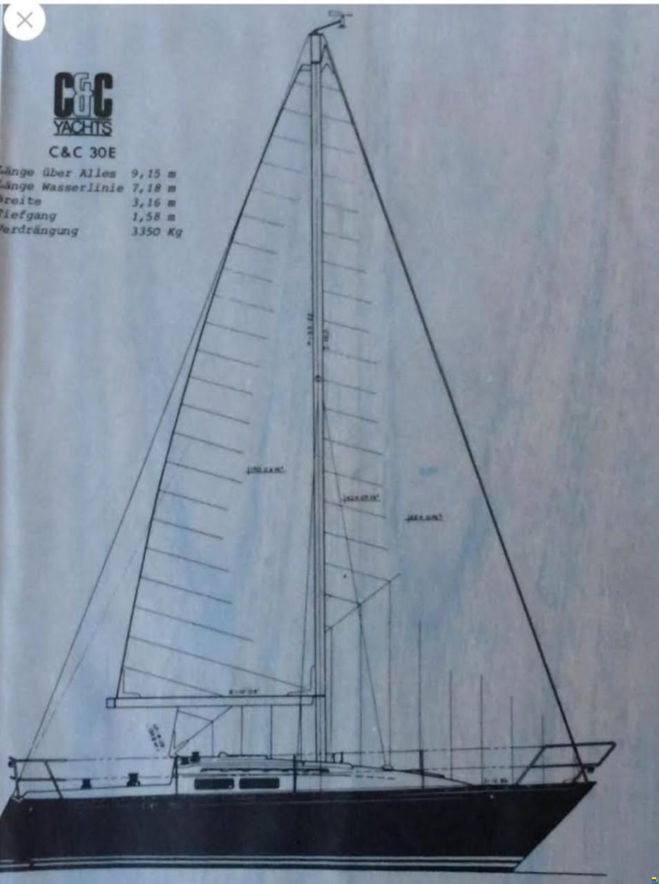 C&C Yachts C&C30E (European)