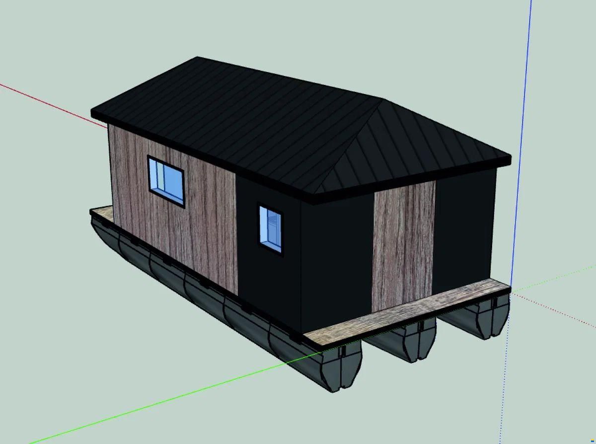 SL Tiny Houseboat