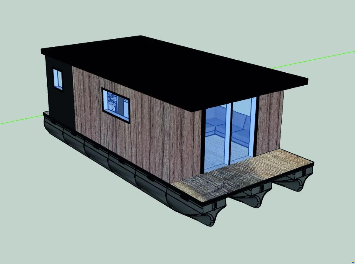 SL Tiny Houseboat