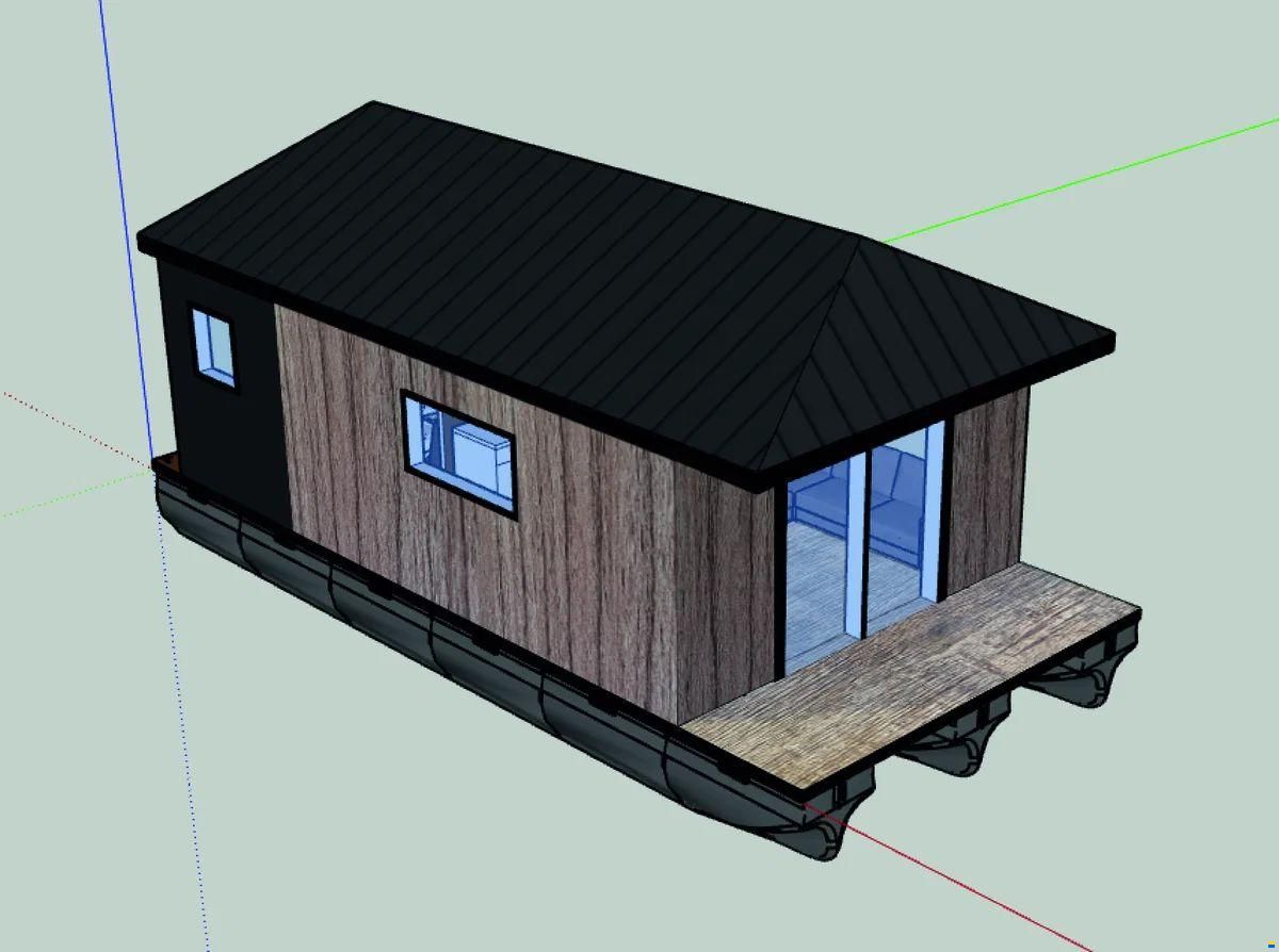 SL Tiny Houseboat