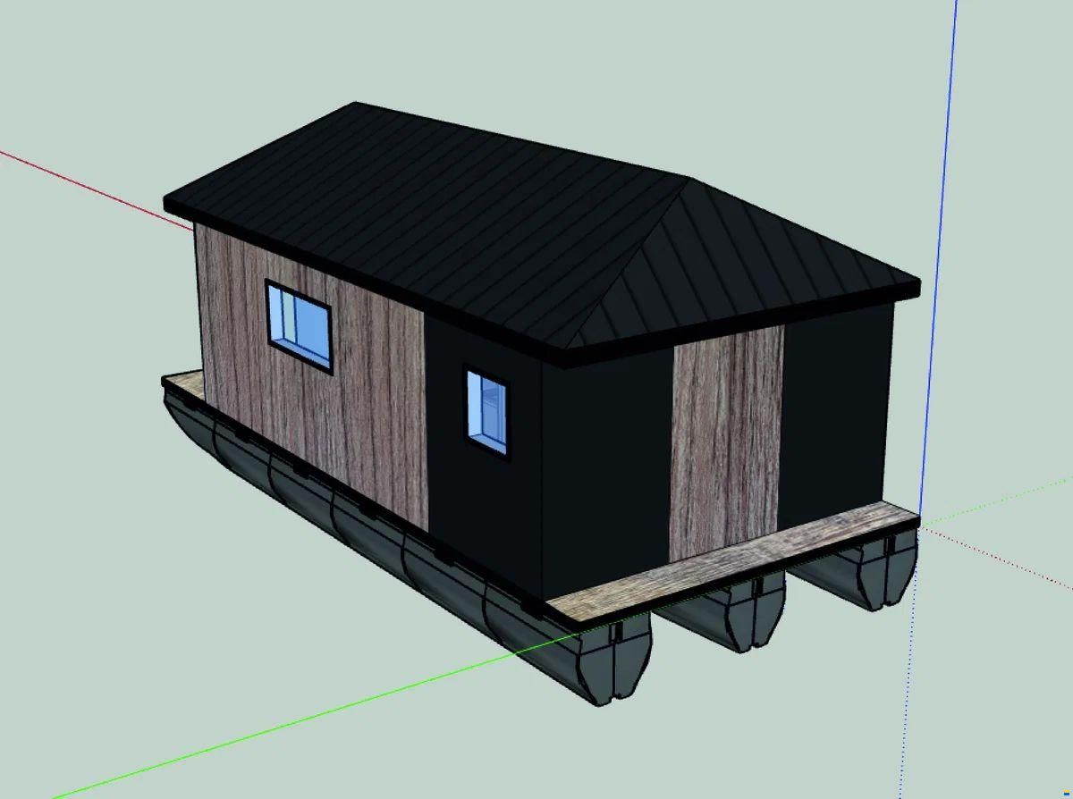 SL Tiny Houseboat