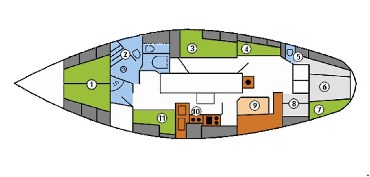 Damien II Schooner 49