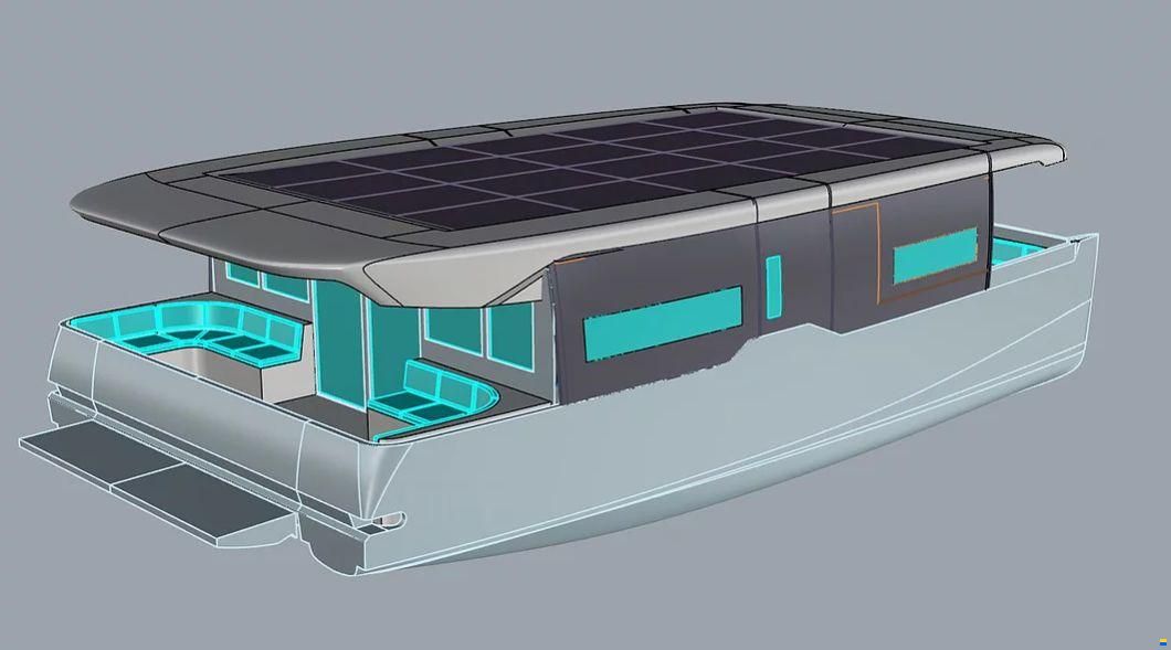 Maison Marine Smart 40 Houseboat