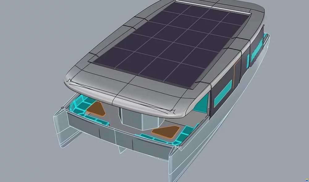 Maison Marine Smart 40 Houseboat