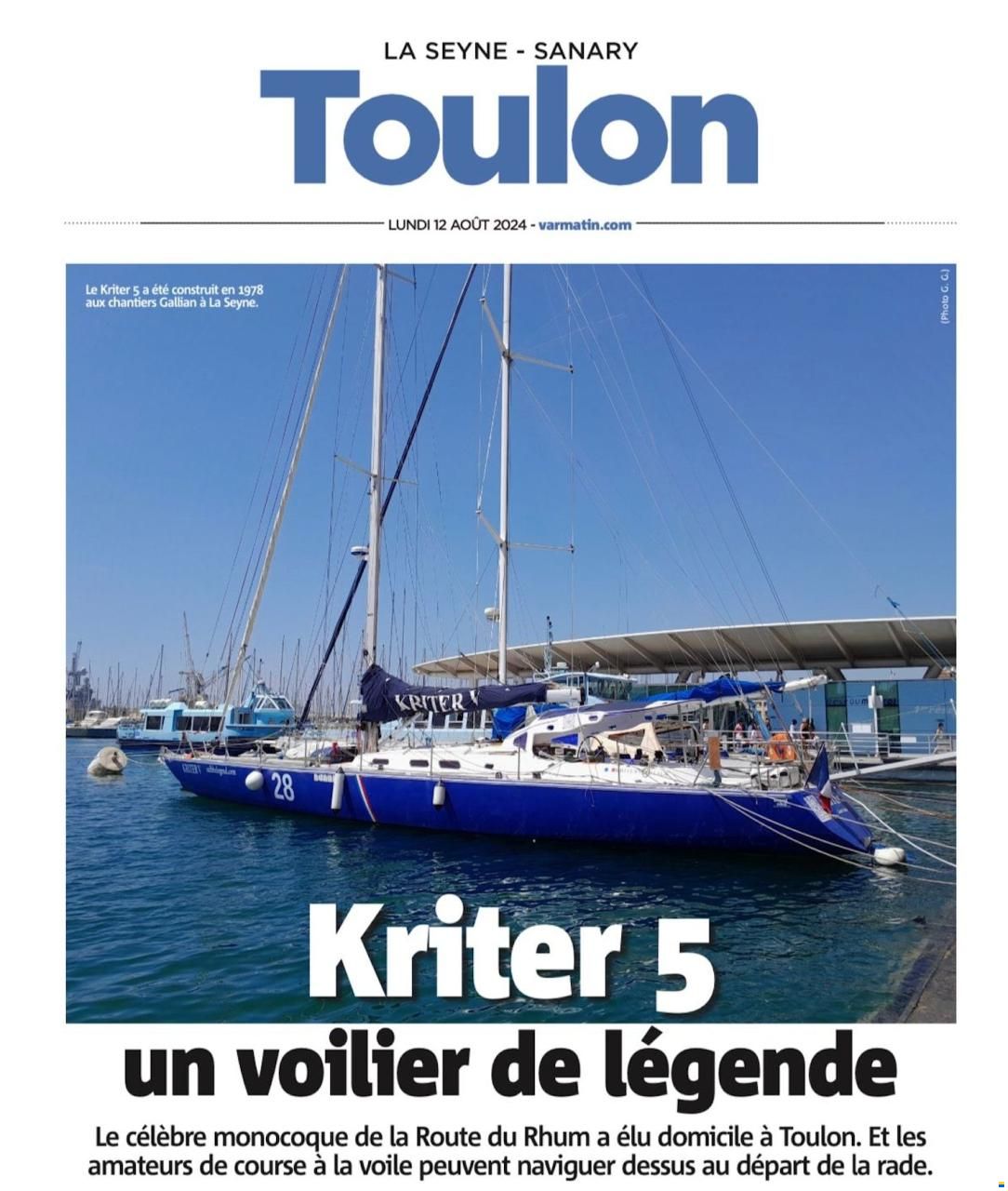 KRITER V SAIL RACER