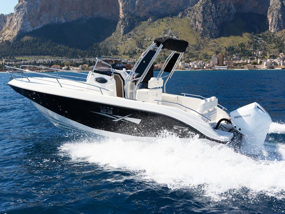 Trimarchi  Marg 23 + Honda BF150