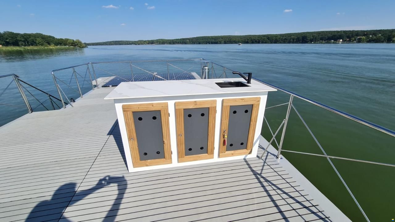 CampiBoat Hausboot Campi 500 15m x 5m
