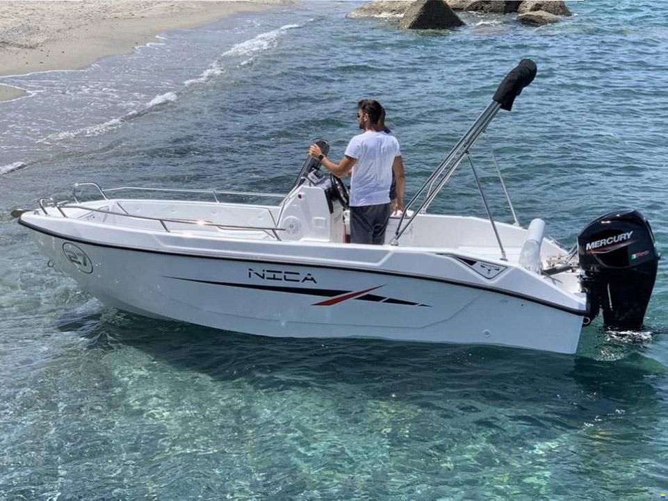 Trimarchi Nica 5.30 + Honda BF40E