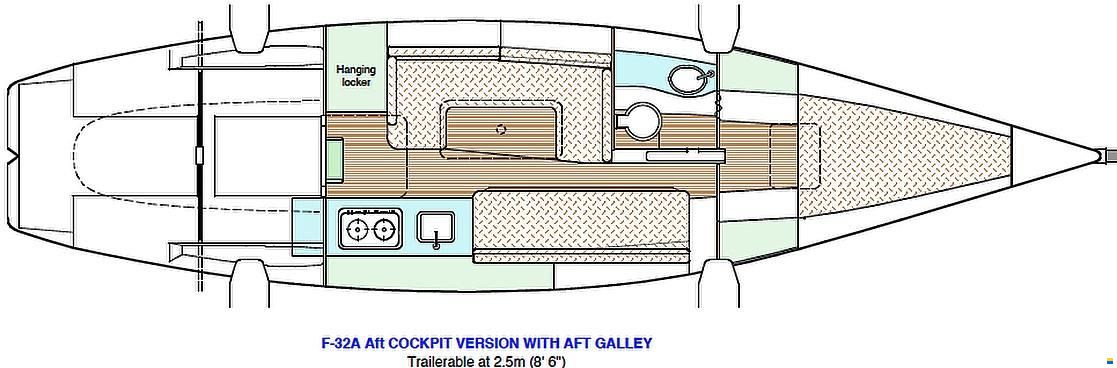 Farrier F32R-S folding trimaran