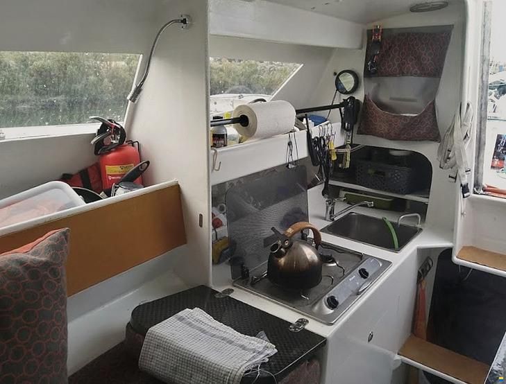 Farrier F32R-S folding trimaran