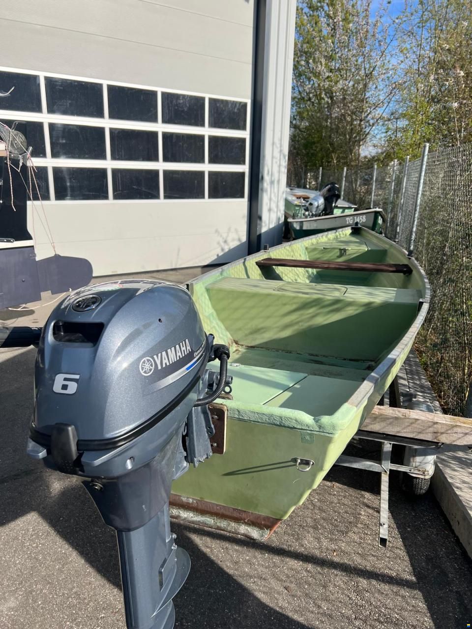 Grüninger Motor / Ruderboot