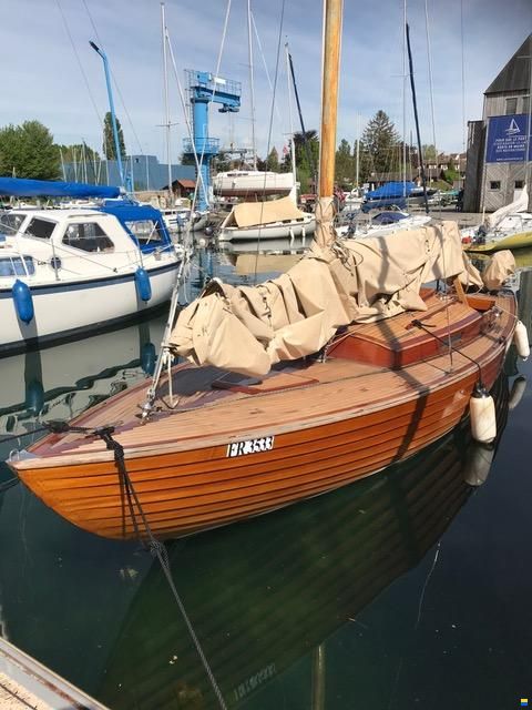 Folkeboot Begré-Folkeboot in Mahagoni