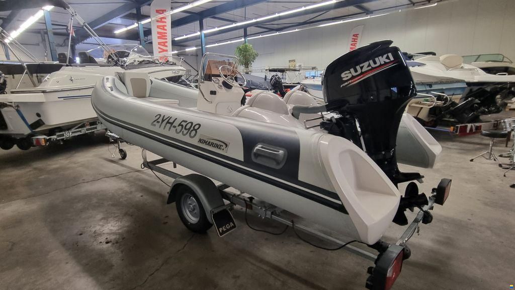 Nimarine MX 450 RIB (2021) met Suzuki DF40A en tr