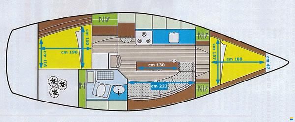 Blu Phoenix Hurricane 315 Cruiser NUOVA