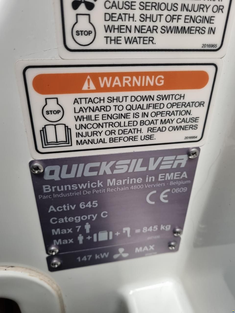 Quicksilver Activ 645 Cruiser