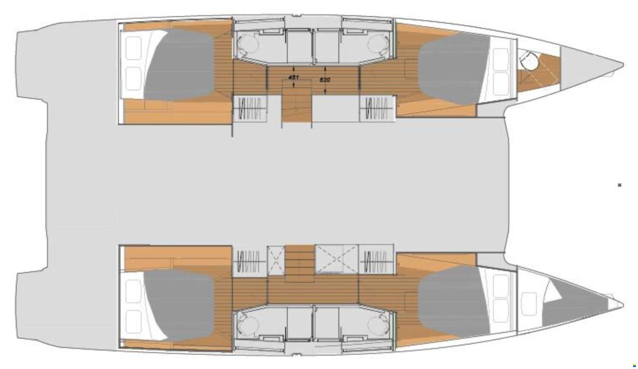Fountaine Pajot Elba 45 Quatuor