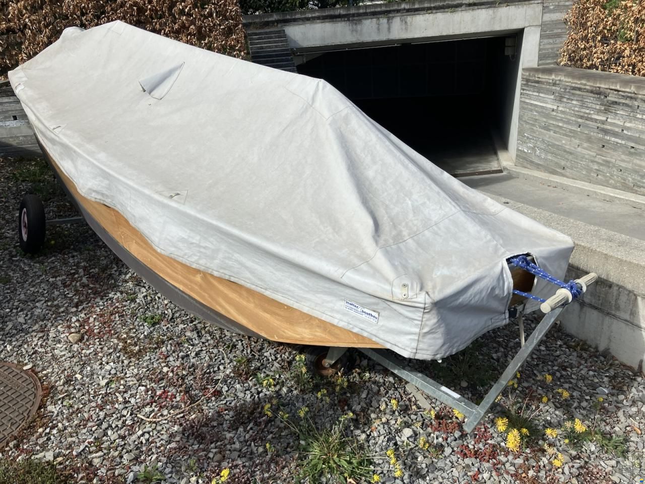 Holzboot in Weidlingsform-Matter Bootbau