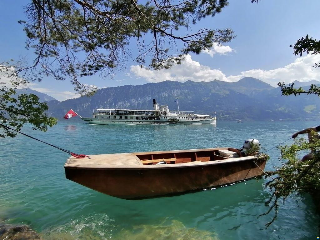 Holzboot in Weidlingsform-Matter Bootbau