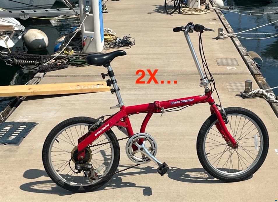 Islander 36 Tall rig