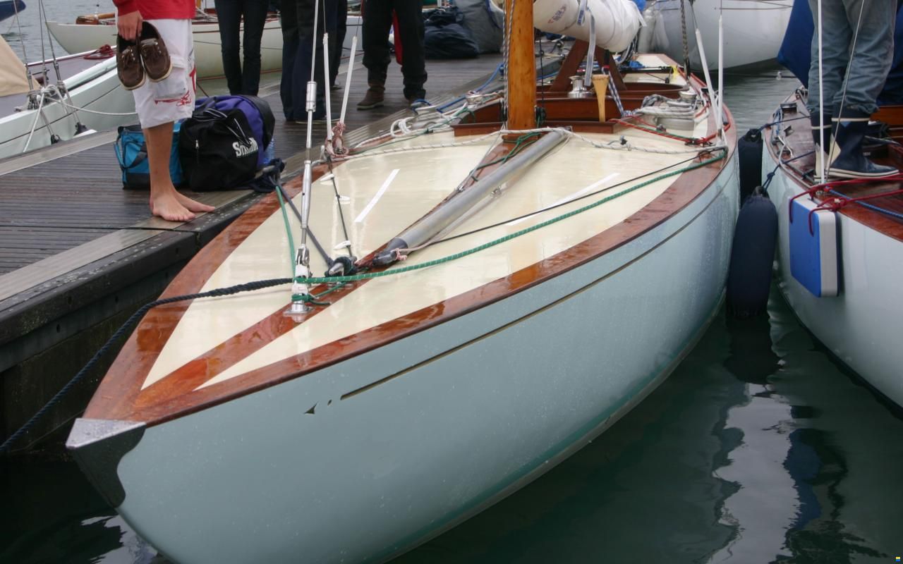 Anker & Jensen 6mR yacht Noreg IV