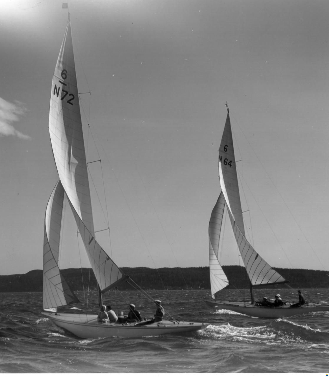 Anker & Jensen 6mR yacht Noreg IV