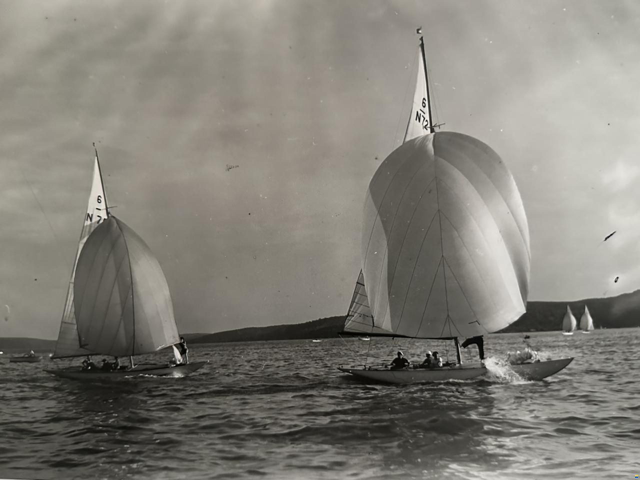 Anker & Jensen 6mR yacht Noreg IV
