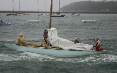 Anker & Jensen 6mR yacht Noreg IV