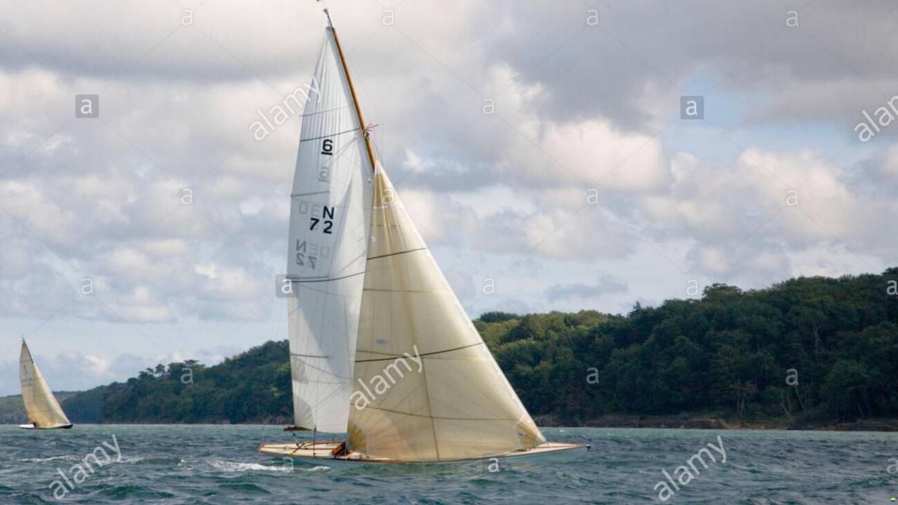 Anker & Jensen 6mR yacht Noreg IV