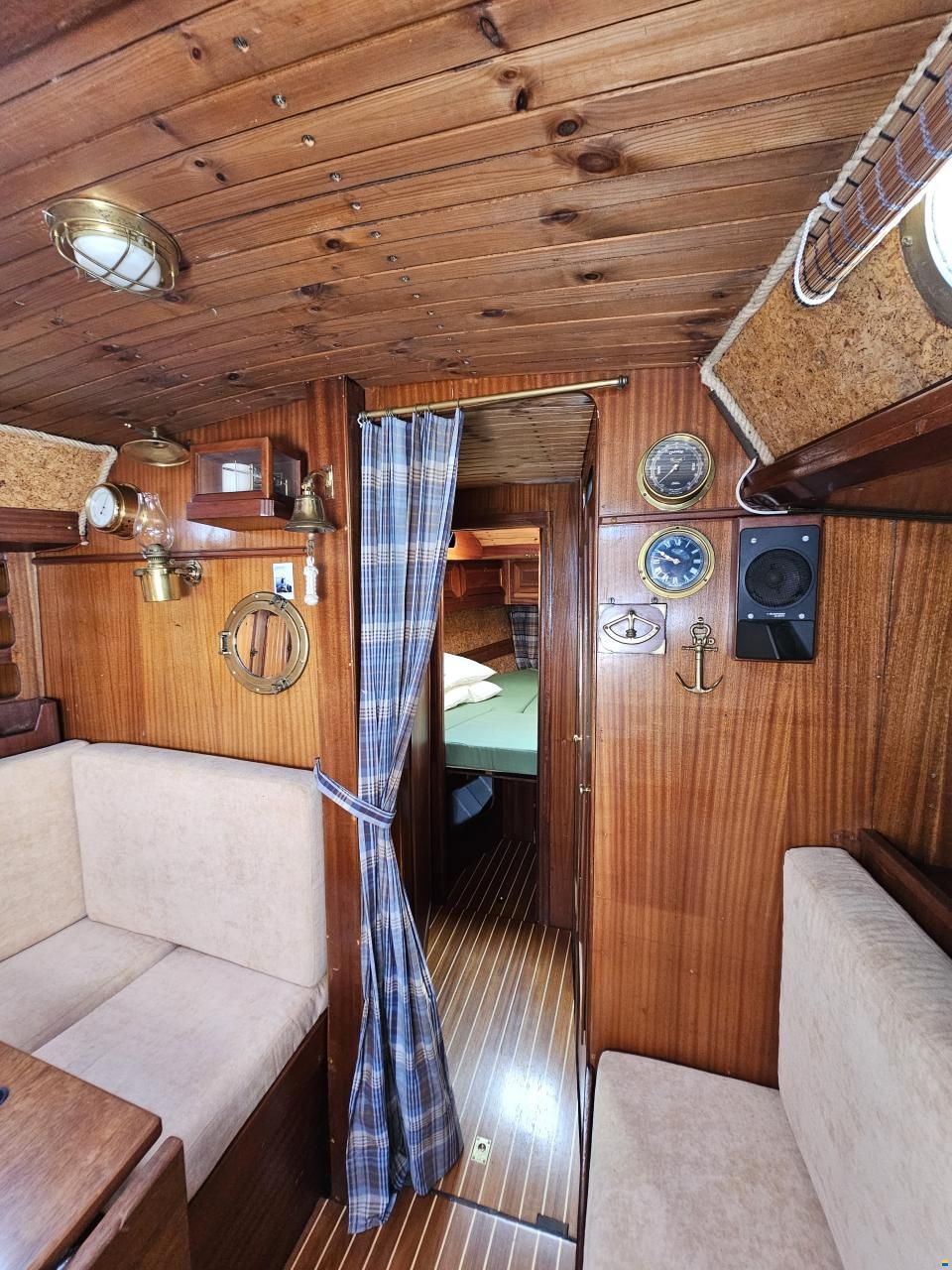 Ketch en bois 11m à restaurer