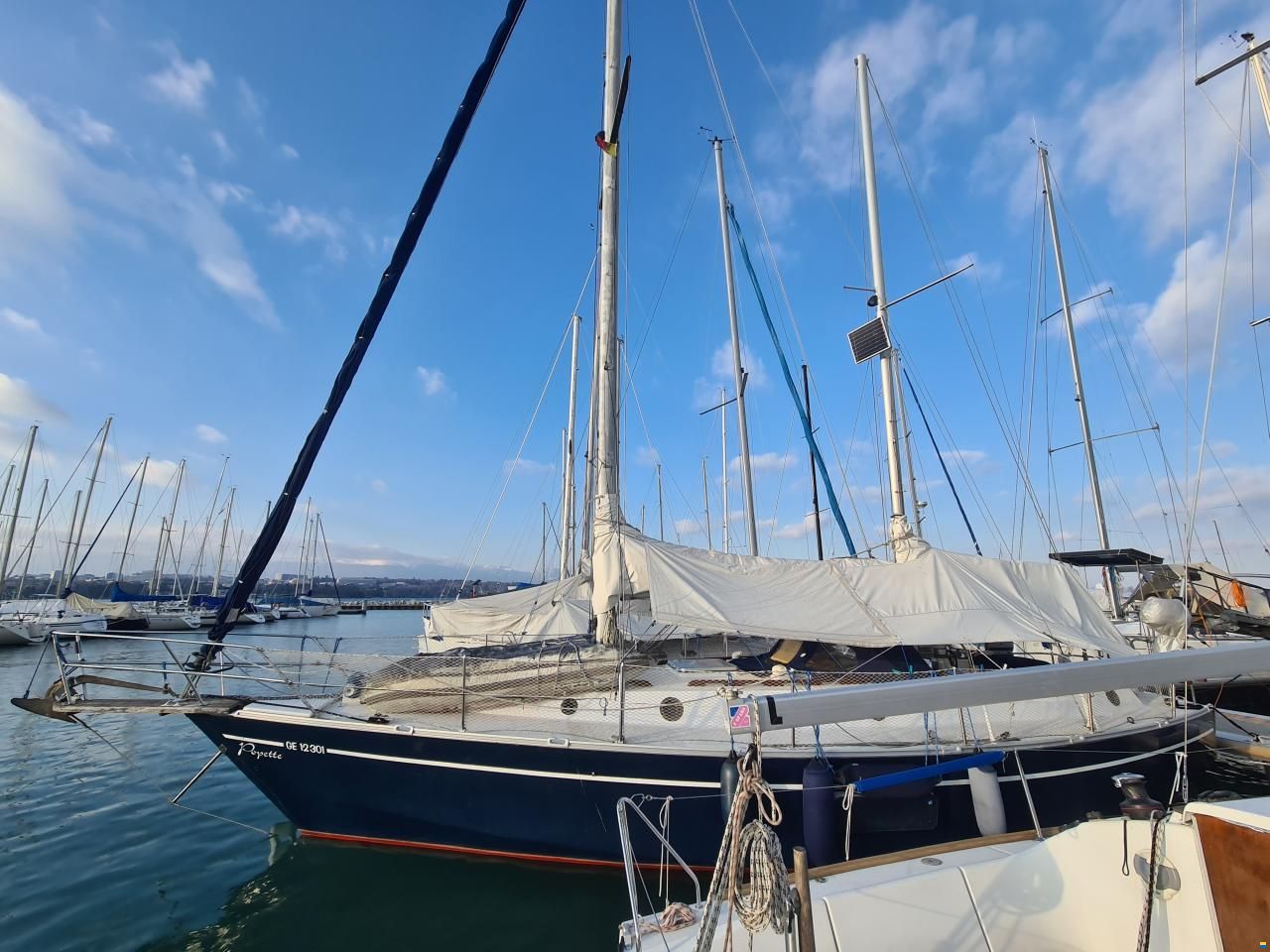 Ketch en bois 11m à restaurer