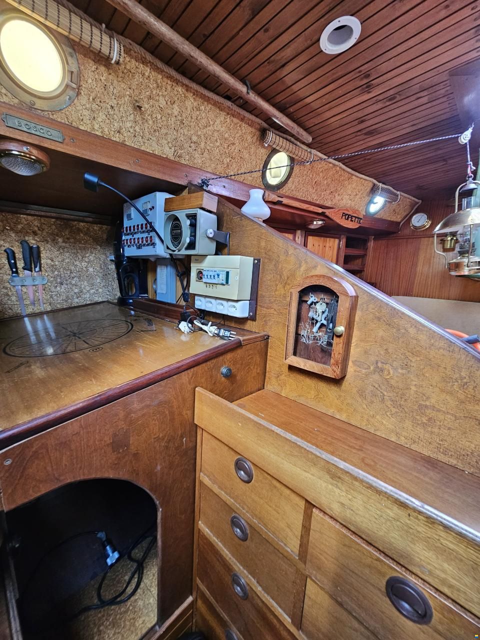 Ketch en bois 11m à restaurer