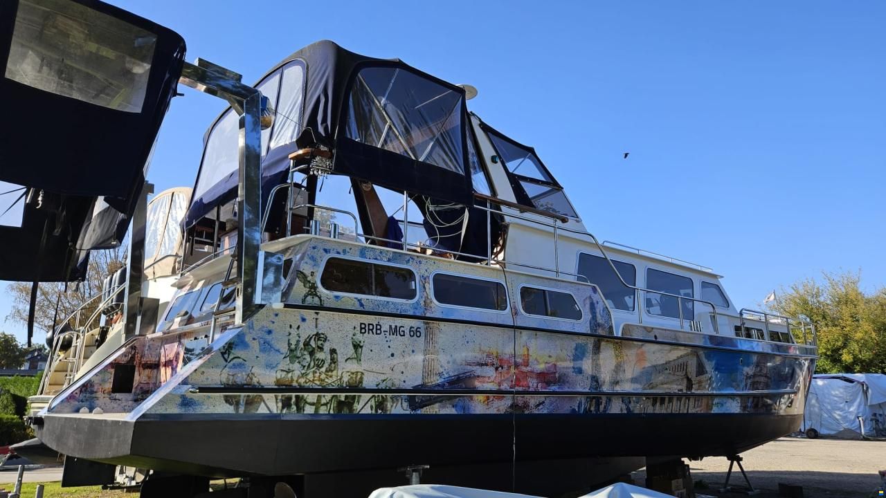 Wohnschiff 18 m