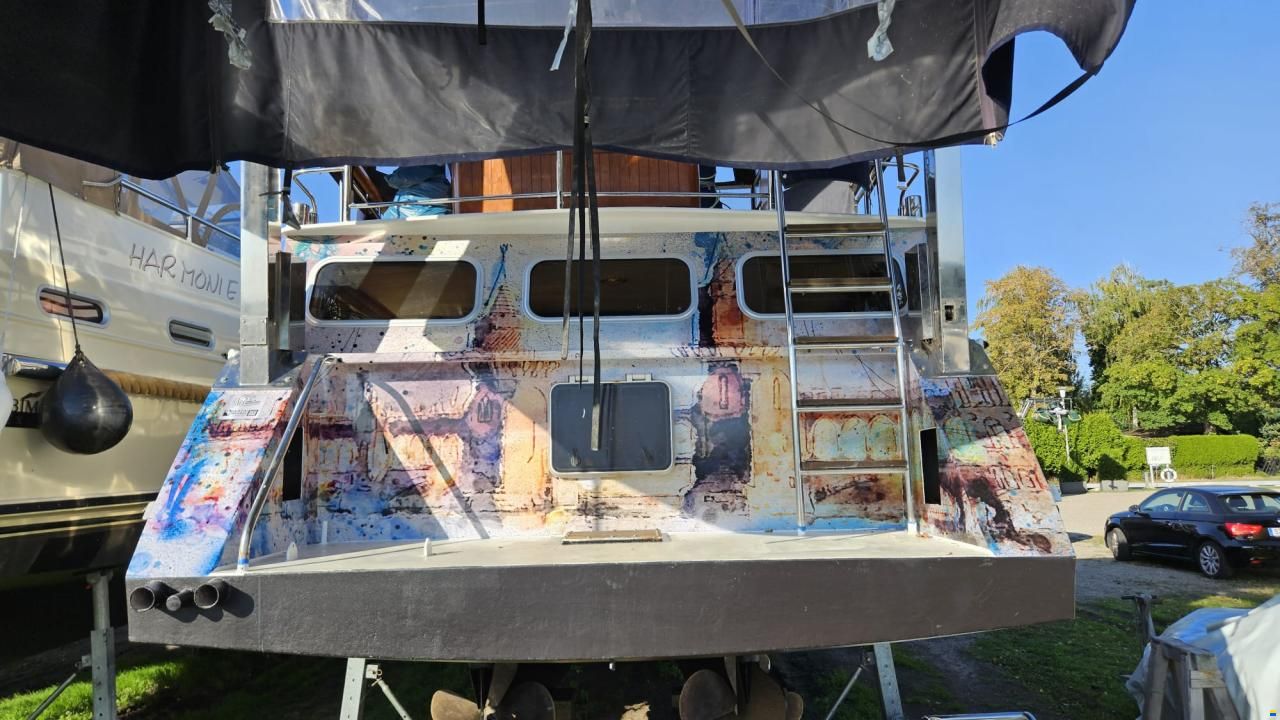 Wohnschiff 18 m