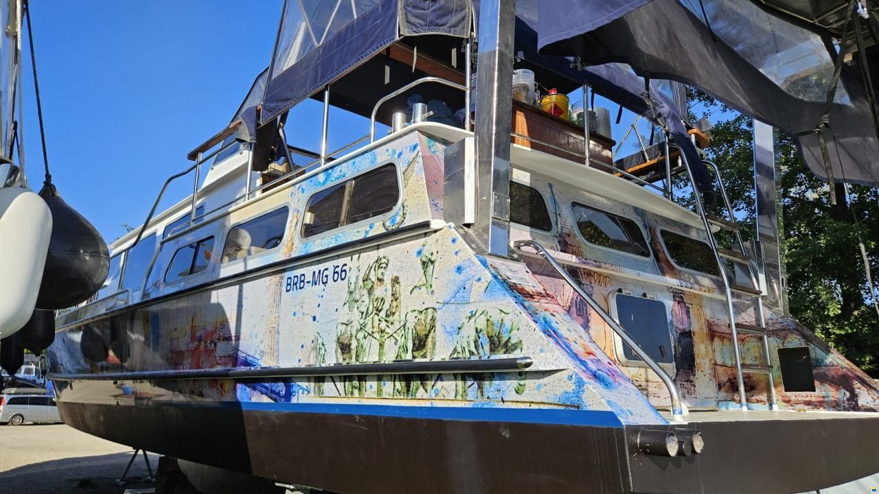 Wohnschiff 18 m