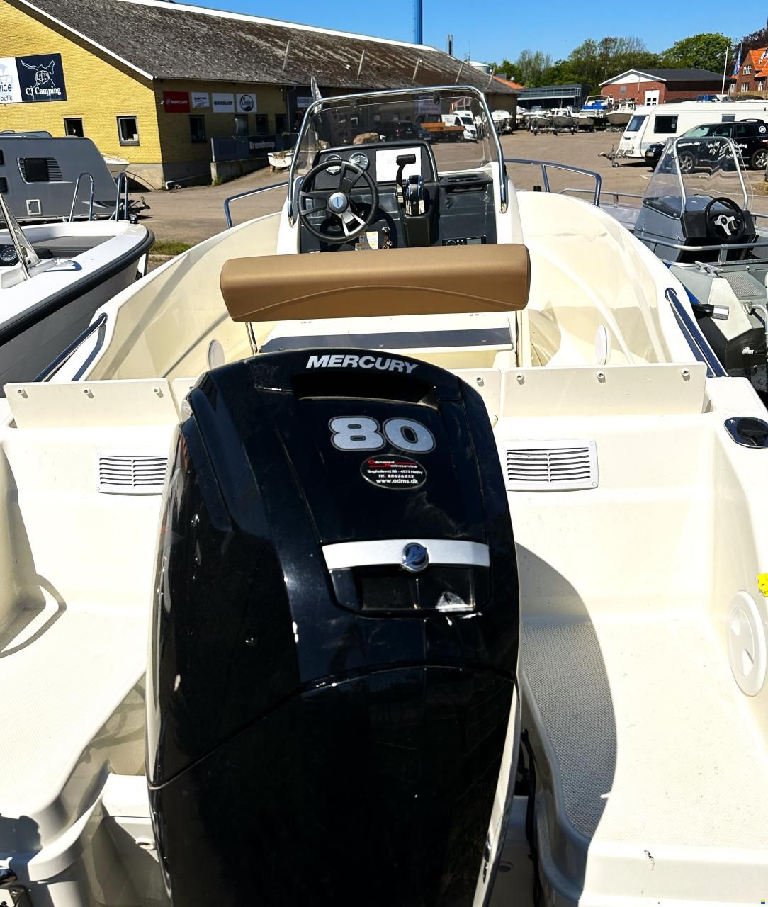 Quicksilver 505 Open &ndash; N&aelig;sten ny, kun 32,6 timer p&aring;
