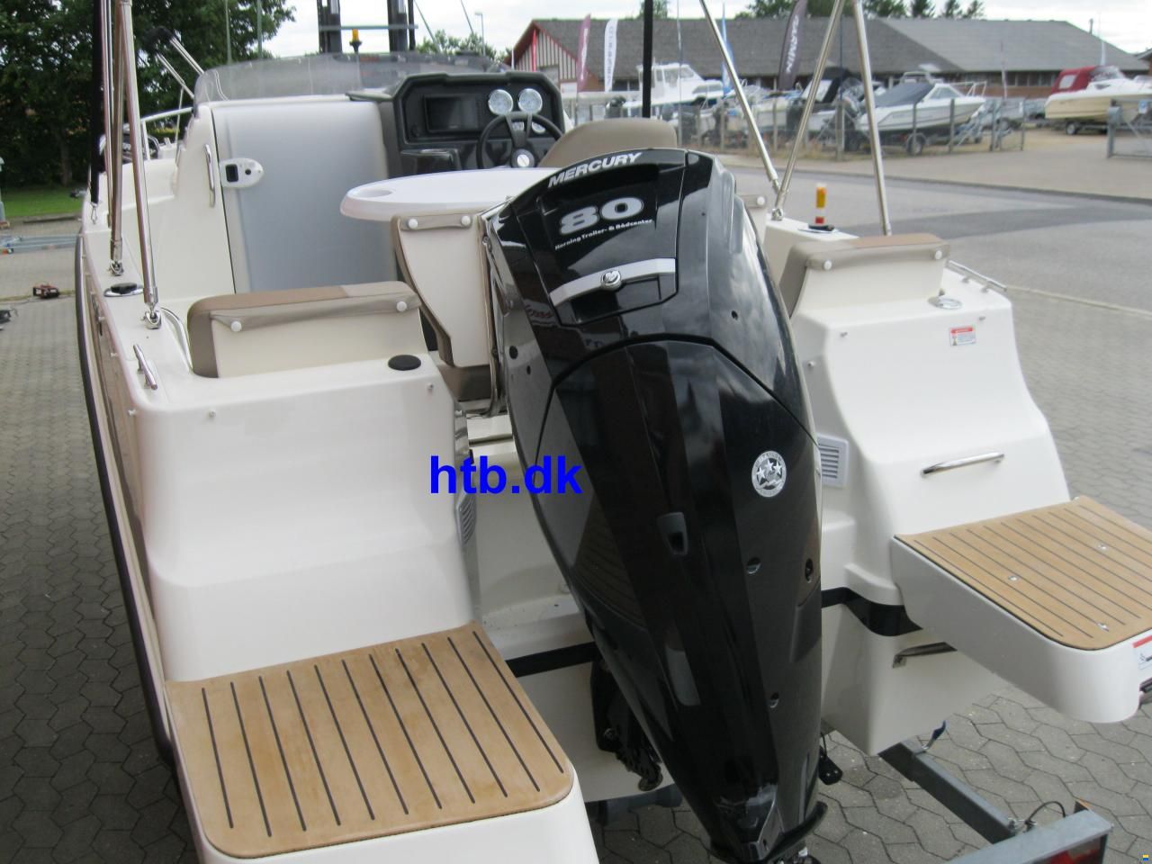 Quicksilver Activ 505 Cabin m/Mercury F80 hk og Scan