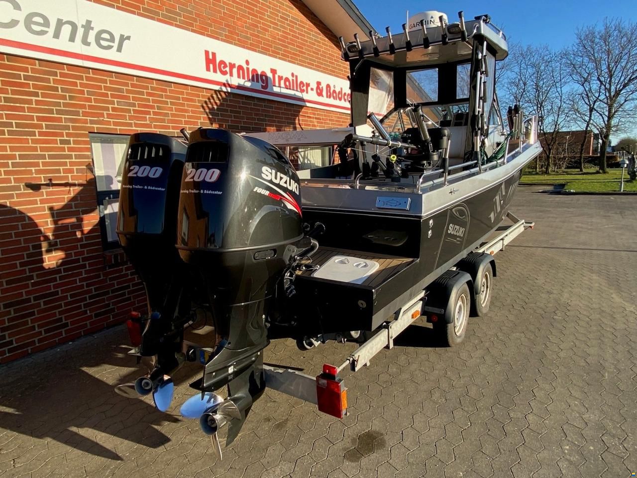Profisher Cutter 223 WA m/2 stk. Suzuki DF200 hk o