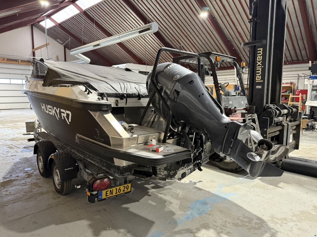 Finnmaster Husky R7 &ndash; Kvalitetsaluminium og 200 HK