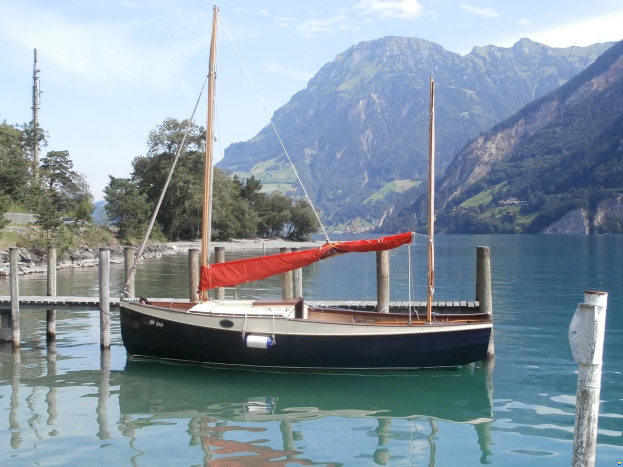 Gaffelsegler Bootbau Buchli