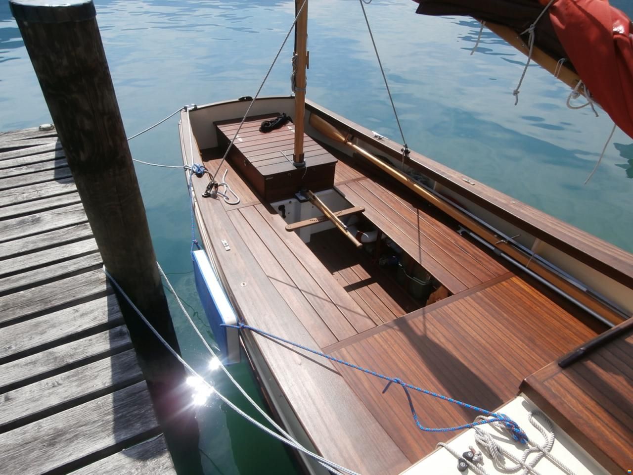 Gaffelsegler Bootbau Buchli