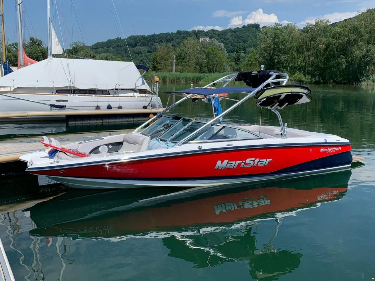 MasterCraft X45 | 2005 | rouge - navy