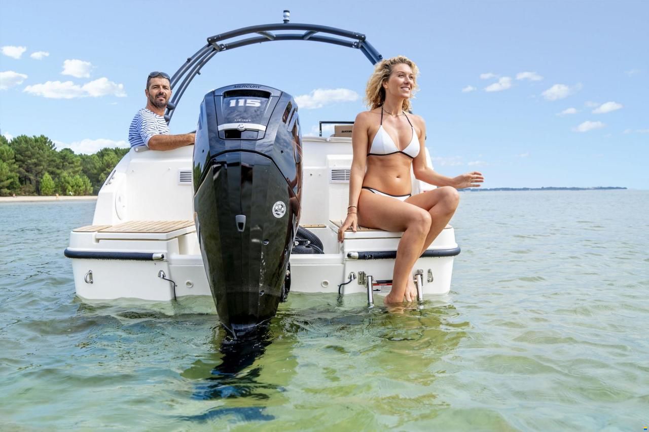 Quicksilver Activ 605 Bowrider mit 115PS und Trailer