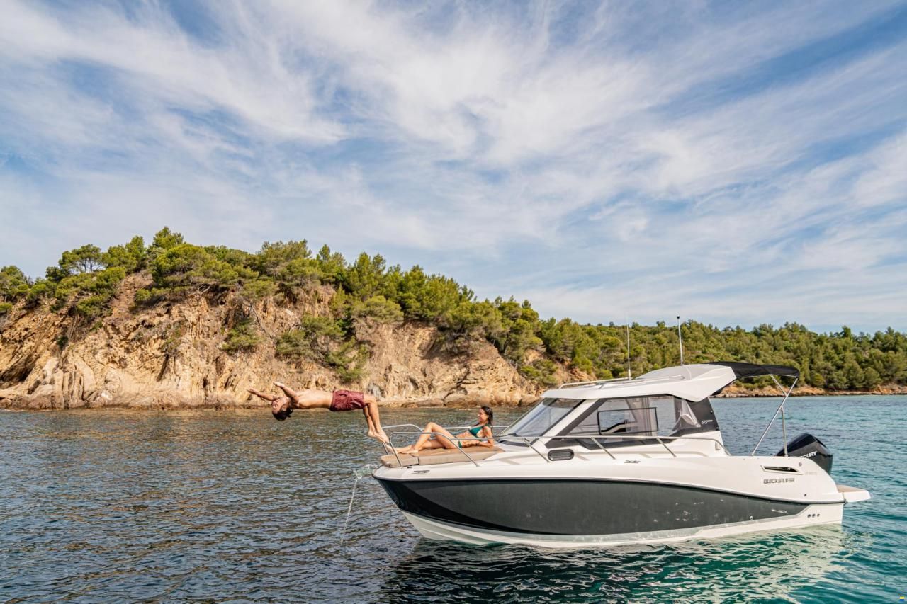 Quicksilver 705 Weekend  und Trailer
