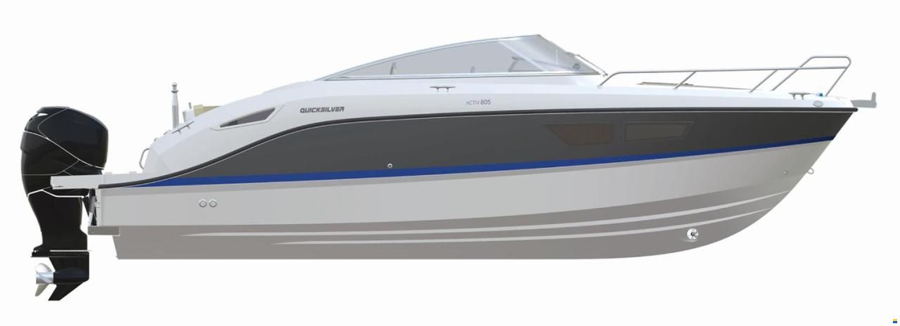 Quicksilver Activ 805 Cruiser mit 175PS und Trailer