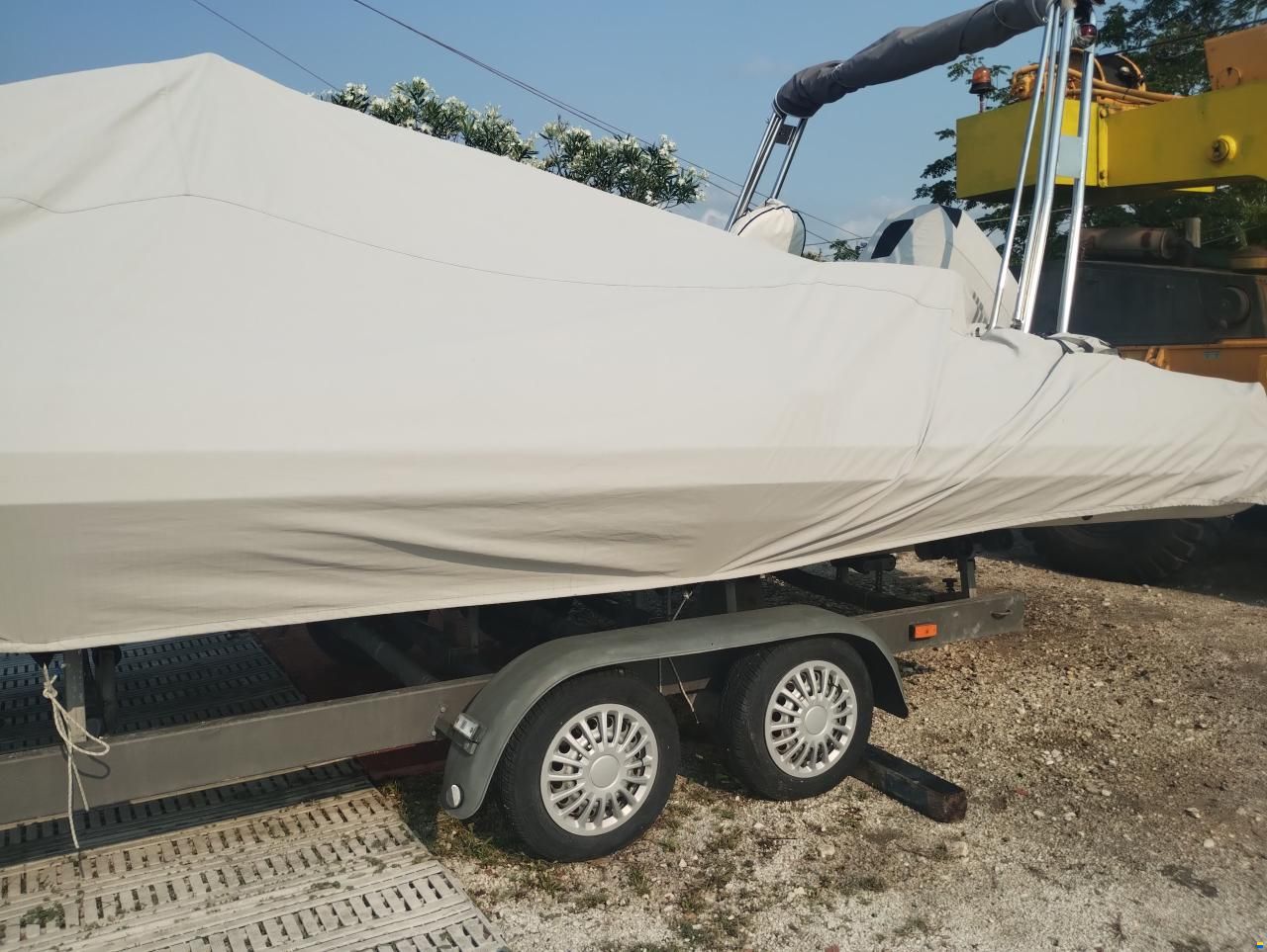 BSC 65+fb Honda bf150 CV 75 ore+carrello