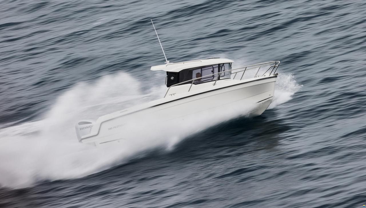 Parker 700 Pilothouse inkl. 115 PS und Trailer