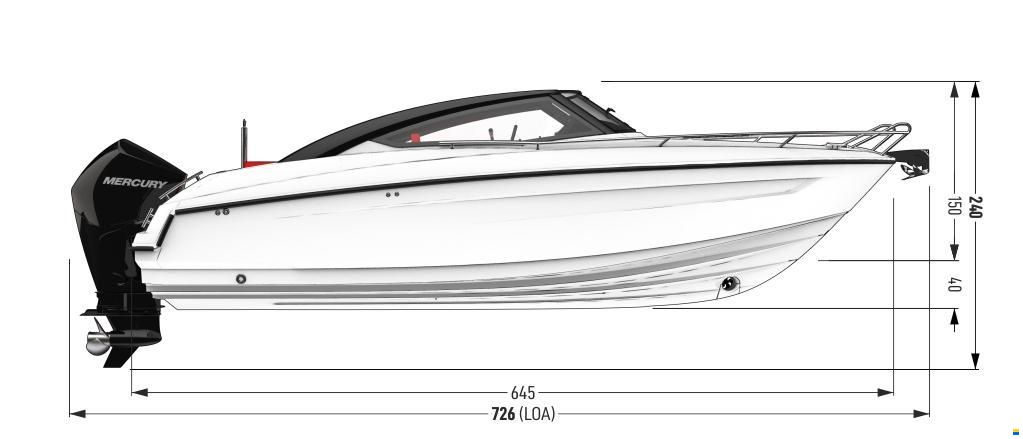 Parker 690 Sport  und Trailer